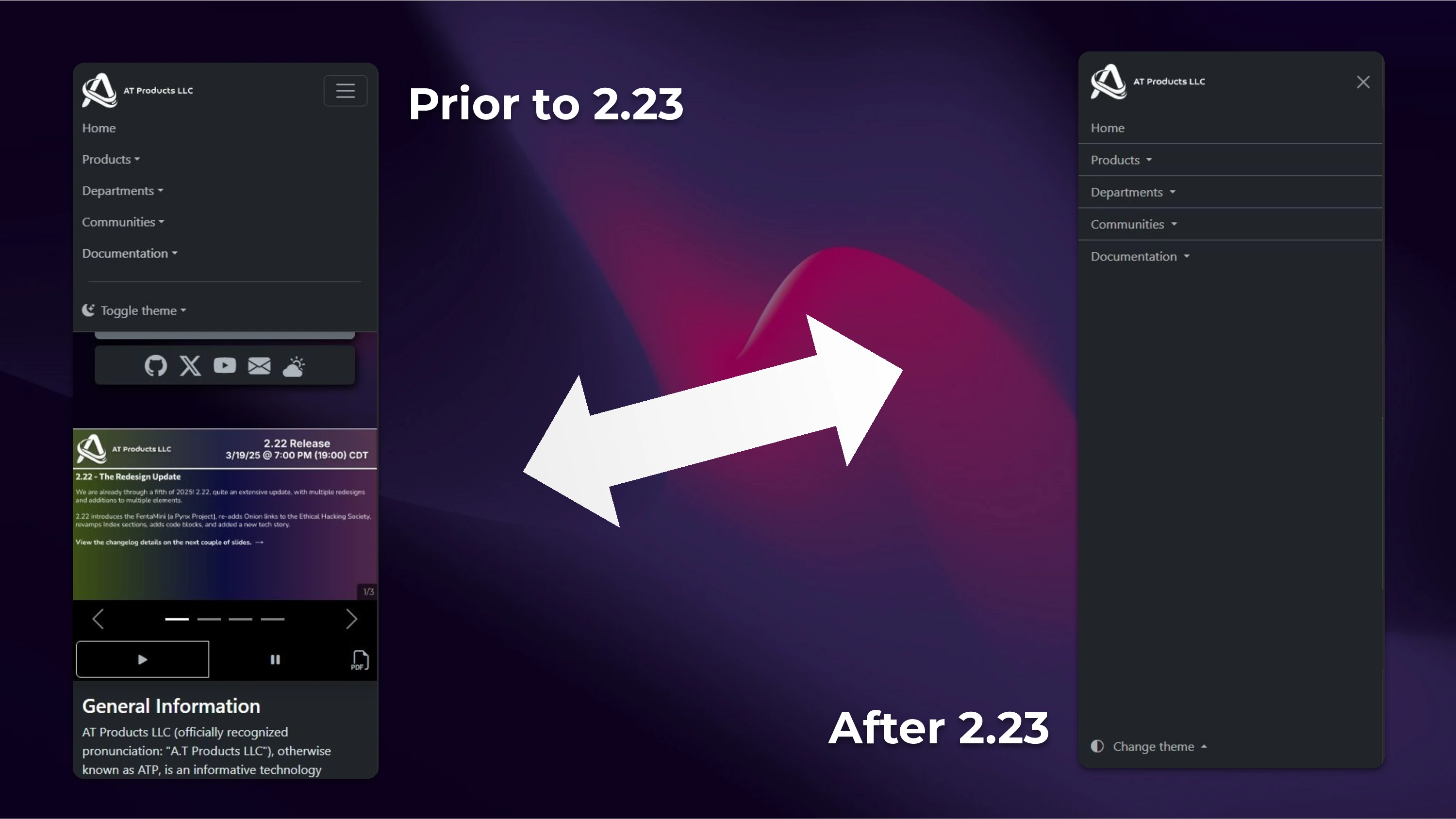 Dark Mode Example
